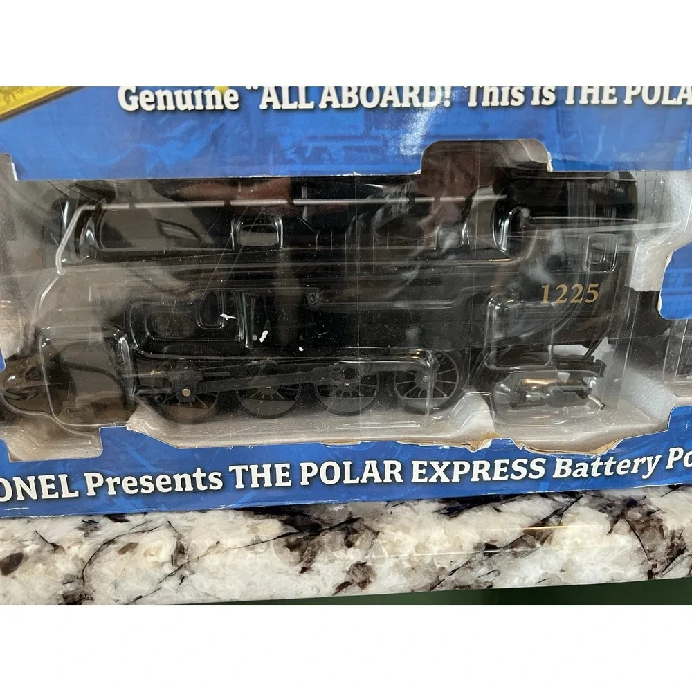 Lionel The Polar Express G-Gauge Train Set 7-11022 Battery Powered Ready-to-Run